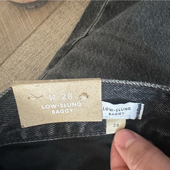 NWT Madewell Low-slung Baggy Jeans Size 28 - Picture 9 of 13